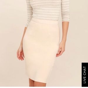 Lulu’s superpower pencil skirt